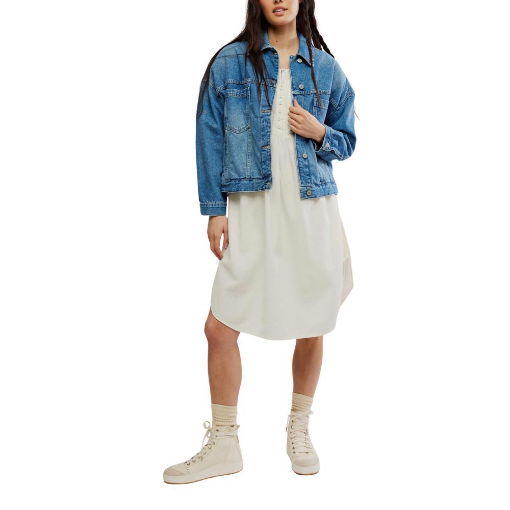 Free People We The Free Opal Swing Denim Jacket
